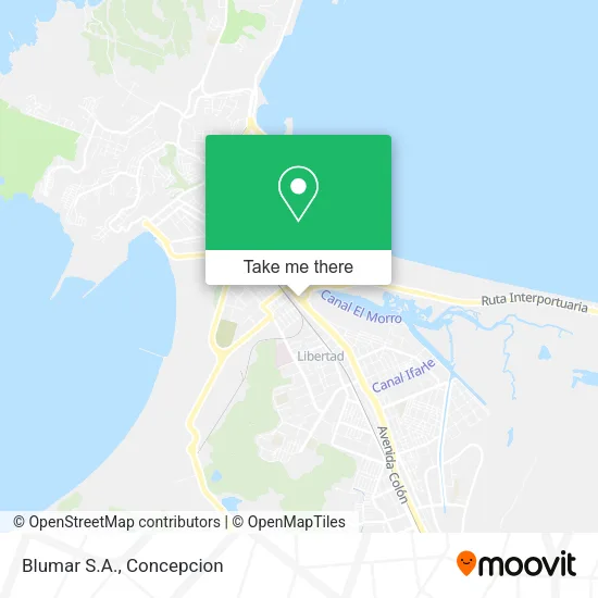 Mapa de Blumar S.A.
