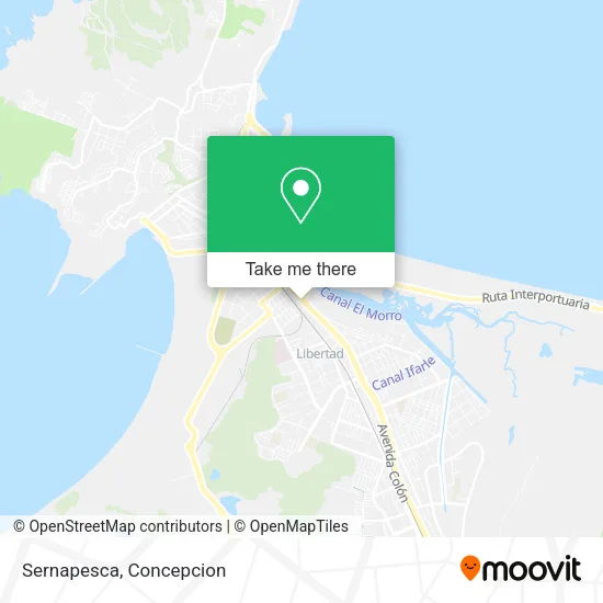 Mapa de Sernapesca
