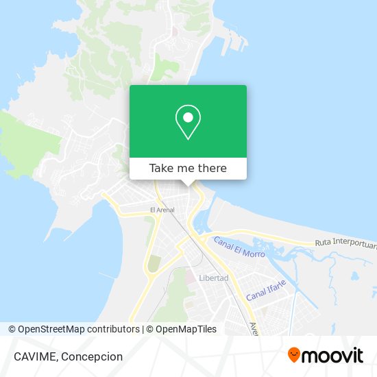 CAVIME map