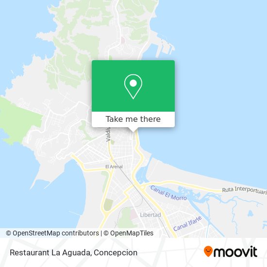 Restaurant La Aguada map