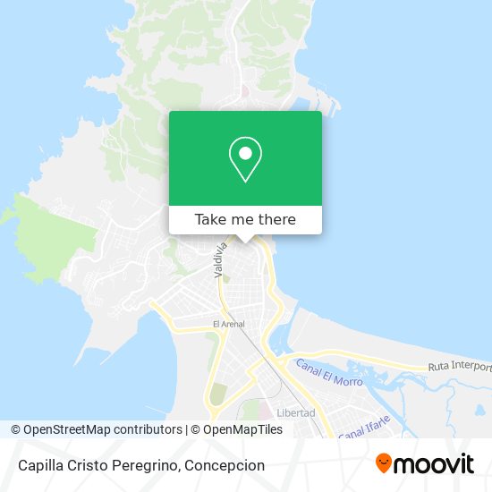 Capilla Cristo Peregrino map