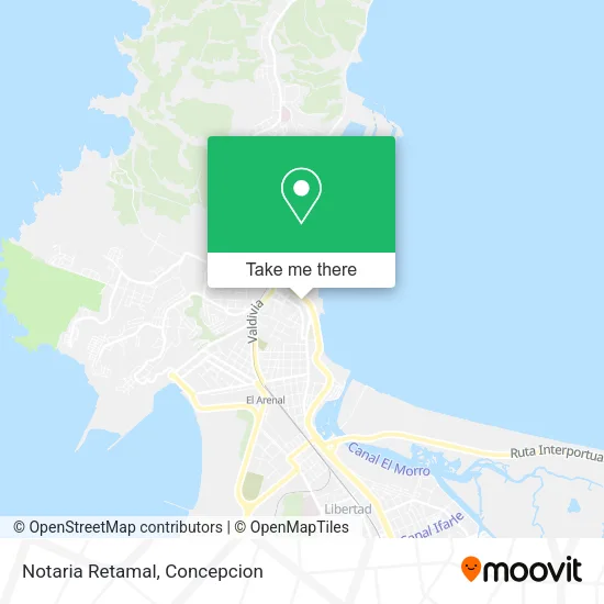 Mapa de Notaria Retamal