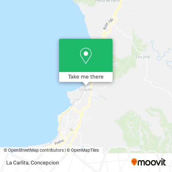 La Carlita map