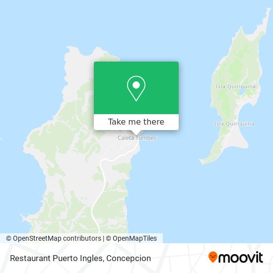 Restaurant Puerto Ingles map