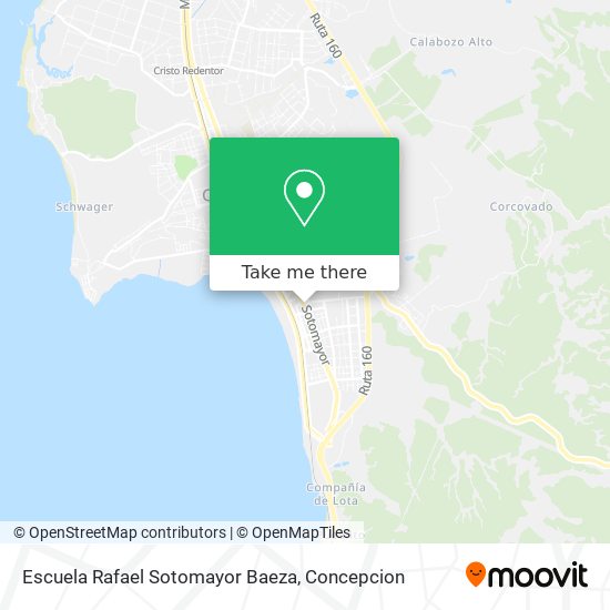 Escuela Rafael Sotomayor Baeza map
