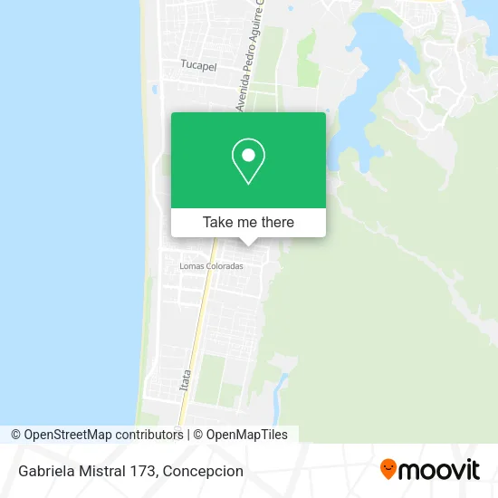 Mapa de Gabriela Mistral 173