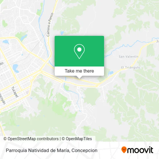 Parroquia Natividad de María map