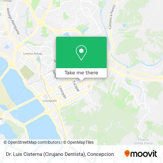 Dr. Luis Cisterna (Cirujano Dentista) map