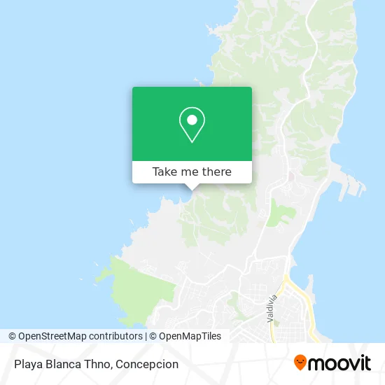 Mapa de Playa Blanca Thno
