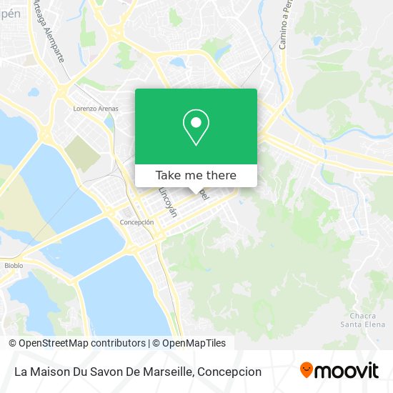 Mapa de La Maison Du Savon De Marseille