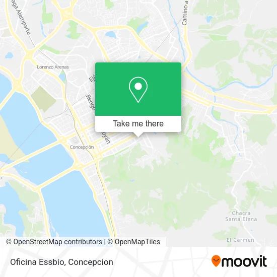 Mapa de Oficina Essbio
