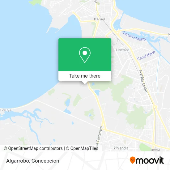 Mapa de Algarrobo