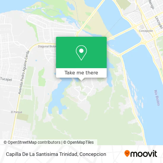 Mapa de Capilla De La Santisima Trinidad