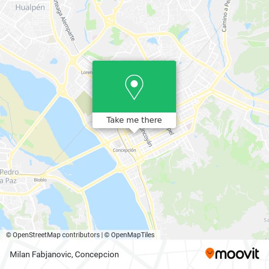 Mapa de Milan Fabjanovic
