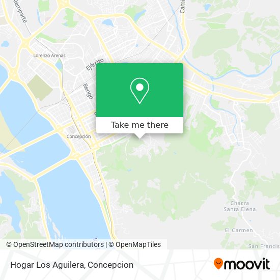 Hogar Los Aguilera map