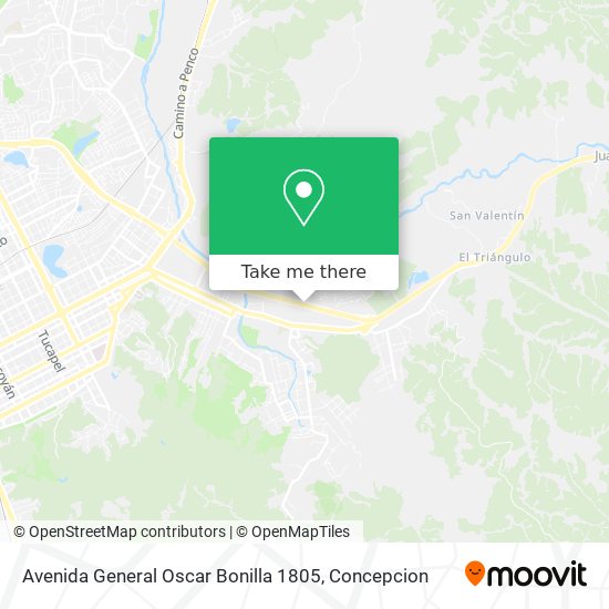 Avenida General Oscar Bonilla 1805 map