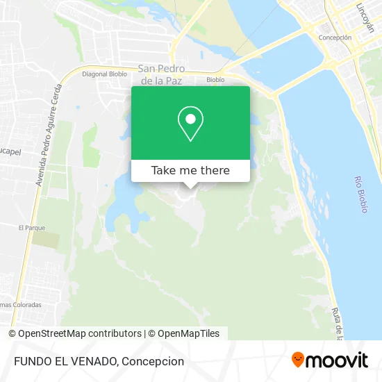 FUNDO EL VENADO map