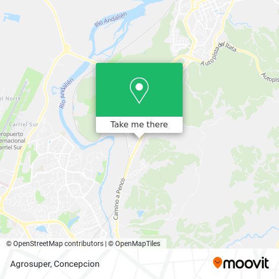 Agrosuper map