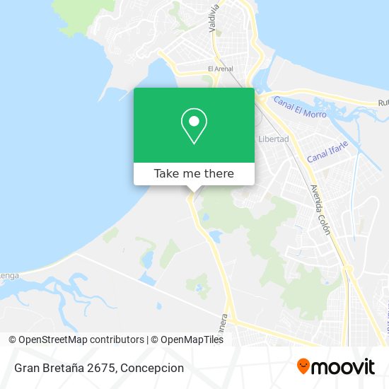 Mapa de Gran Bretaña 2675