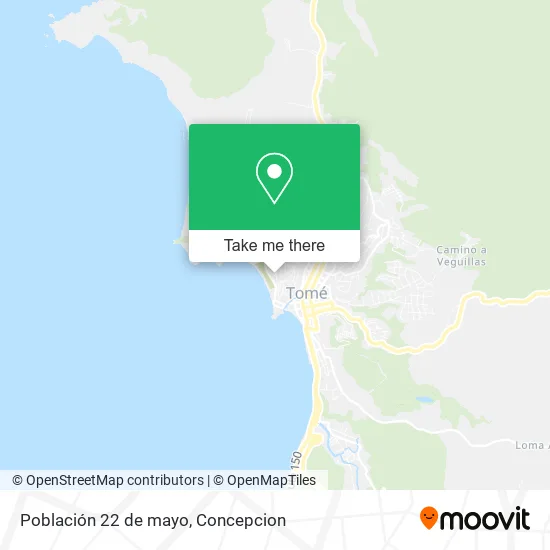 Mapa de Población 22 de mayo