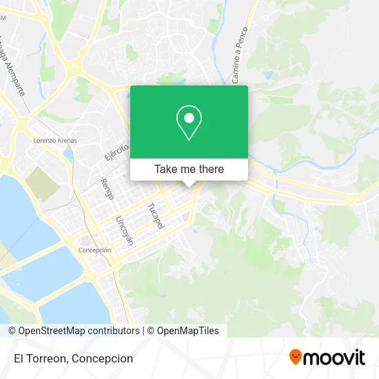 Mapa de El Torreon