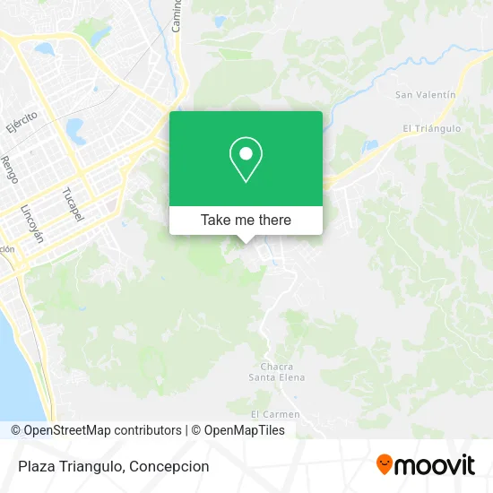 Mapa de Plaza Triangulo