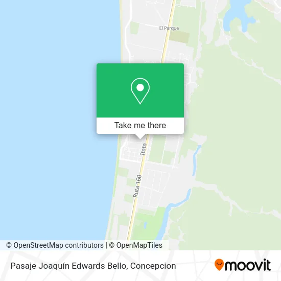 Pasaje Joaquín Edwards Bello map