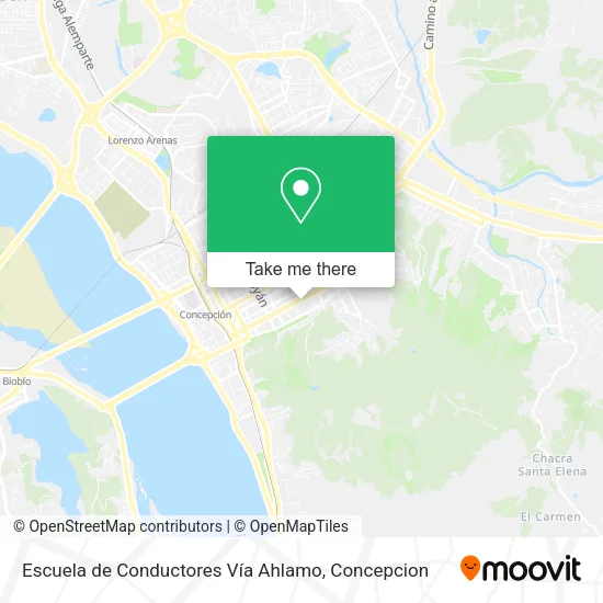 Escuela de Conductores Vía Ahlamo map