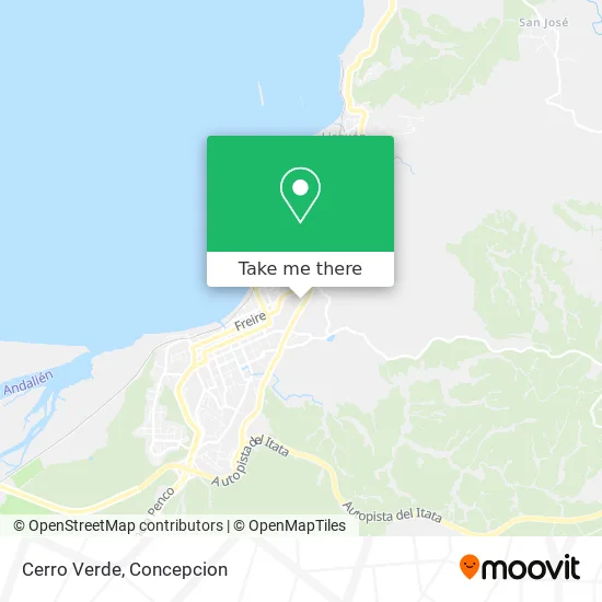 Cerro Verde map
