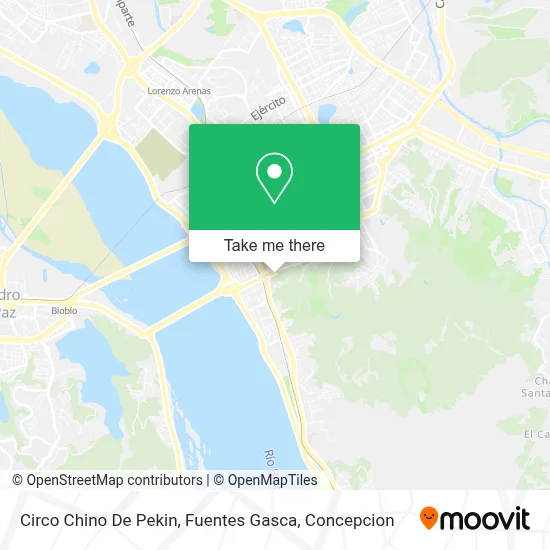 Circo Chino De Pekin, Fuentes Gasca map