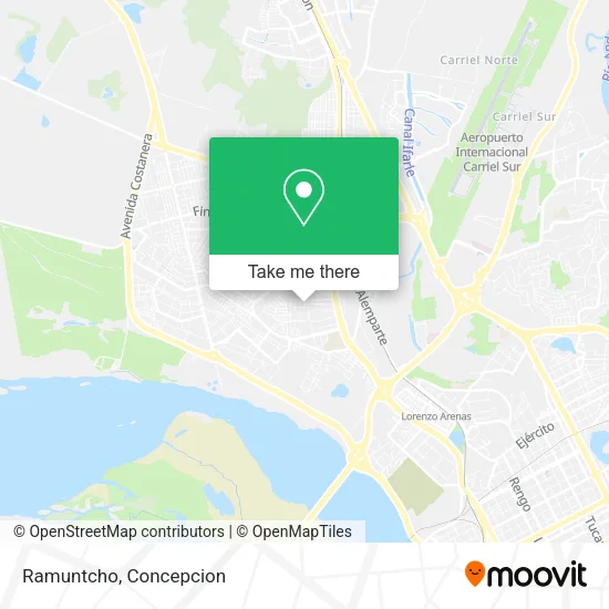 Mapa de Ramuntcho