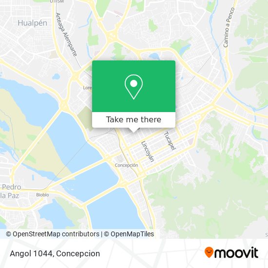 Mapa de Angol 1044