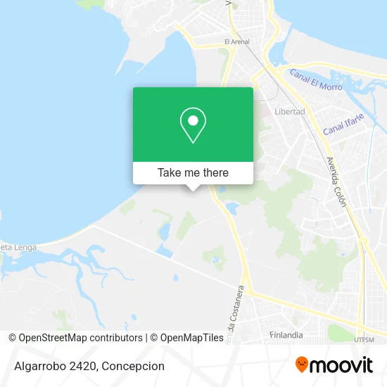 Mapa de Algarrobo 2420