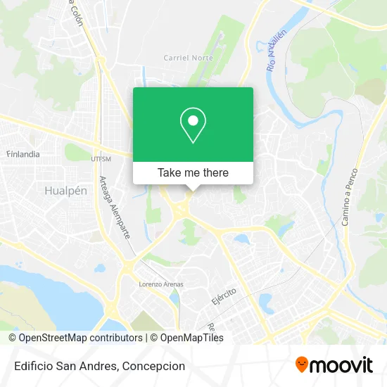 Mapa de Edificio San Andres