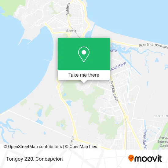 Mapa de Tongoy 220
