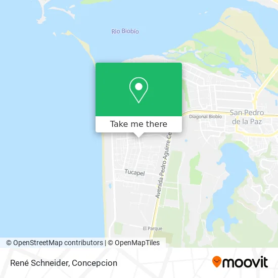 Mapa de René Schneider