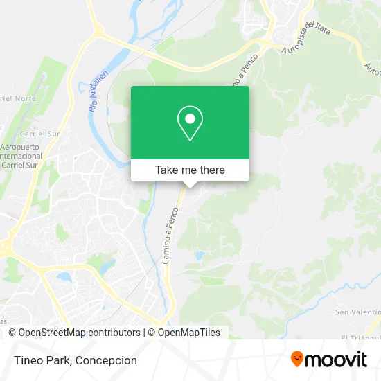 Mapa de Tineo Park