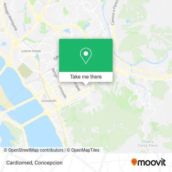 Mapa de Cardiomed