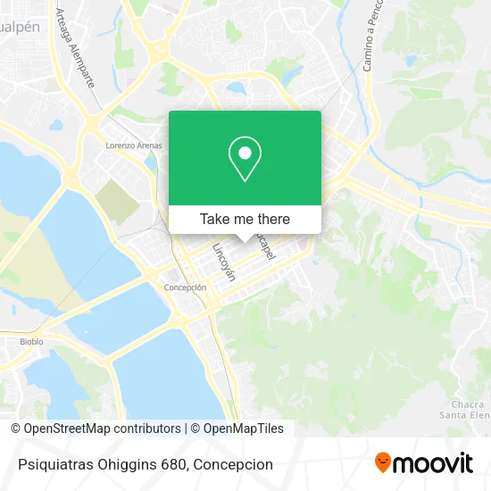 Mapa de Psiquiatras Ohiggins 680