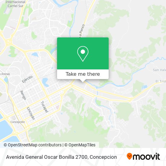 Avenida General Oscar Bonilla 2700 map