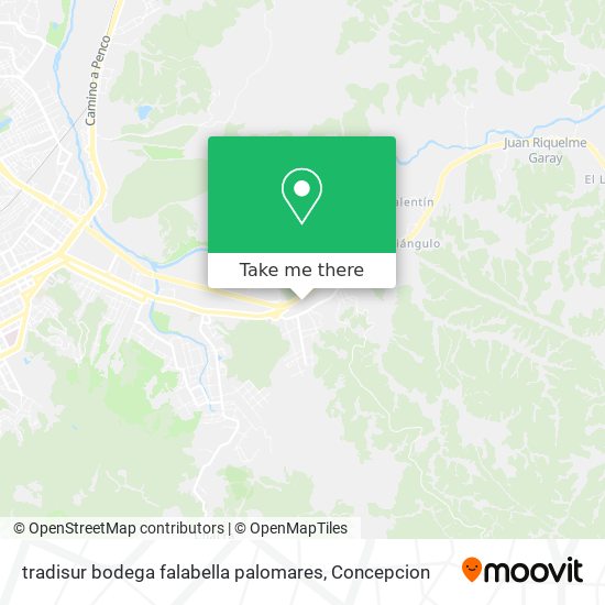 tradisur bodega falabella palomares map