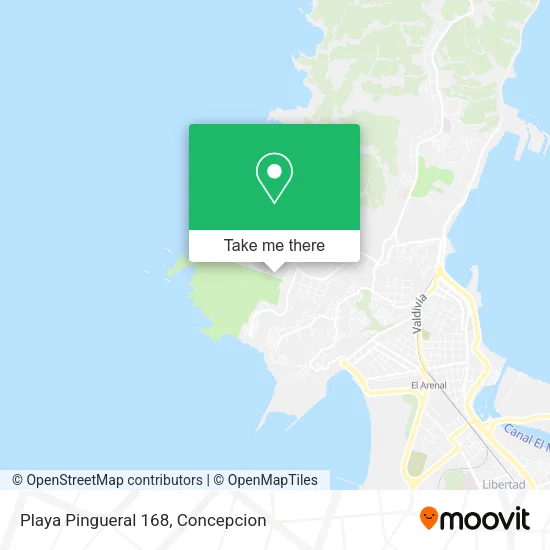 Mapa de Playa Pingueral 168
