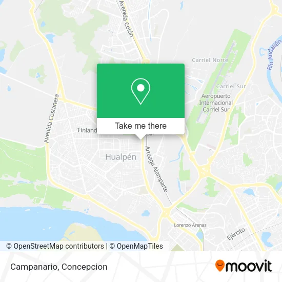 Campanario map