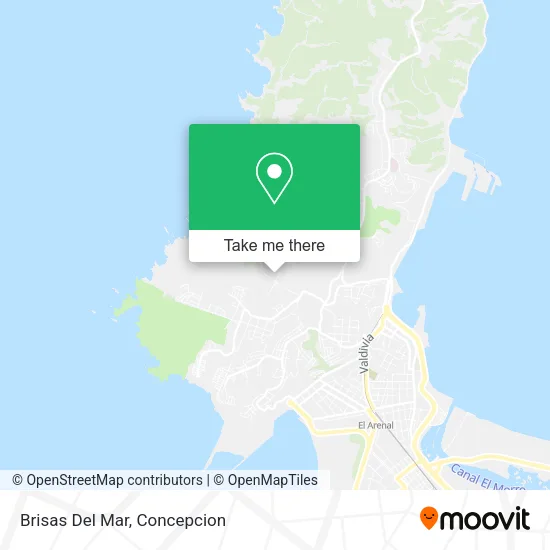 Mapa de Brisas Del Mar