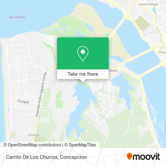 Carrito De Los Churros map