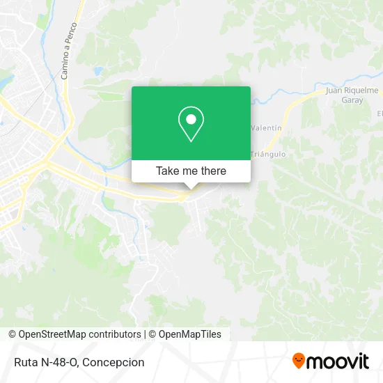 Ruta N-48-O map
