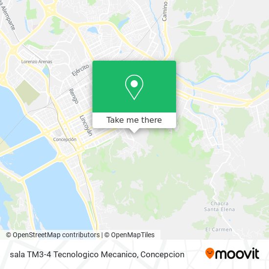 sala TM3-4 Tecnologico Mecanico map