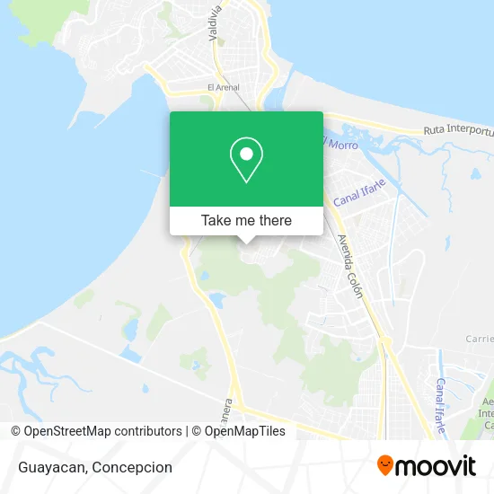 Guayacan map