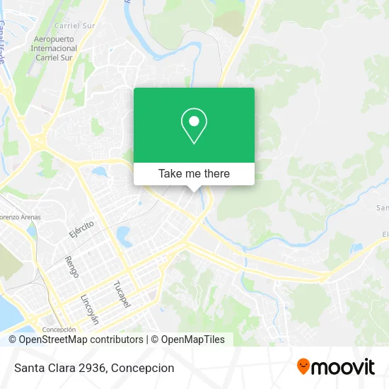 Mapa de Santa Clara 2936