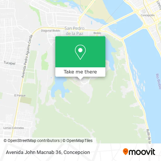 Mapa de Avenida John Macnab 36